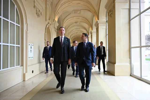 Prag – sastanak Đurić Macinka / Foto: MSP