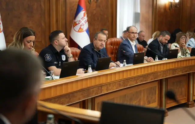 Sednica Republičkog štaba za vanredne situacije
Foto Ministarstvo unutrašnjih poslova Srbije