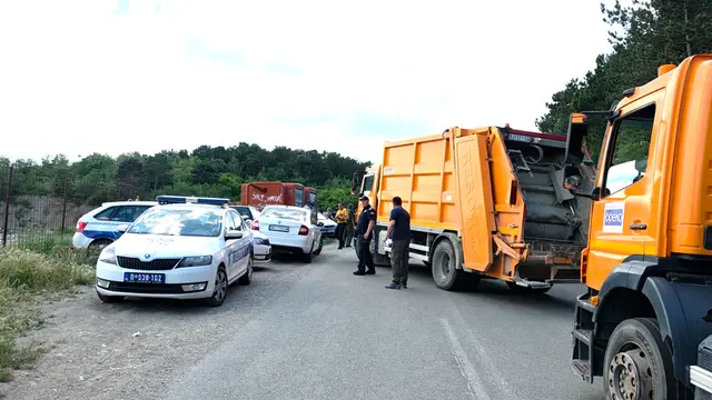 Na ivici incidenta kod deponije Goveđak, foto: RINA