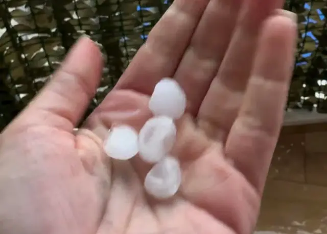 Jako olujno nevreme pogodilo Podgoricu / foto: RINA