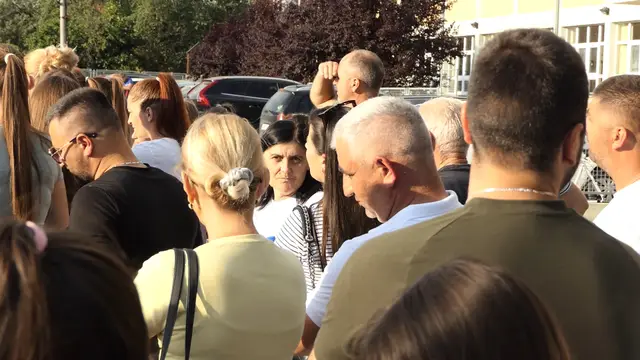 Mrčajevci – protest podrške dečaku koji je pretrpeo nasilje – foto RINA