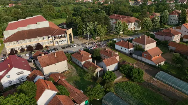 Mrčajevci – protest podrške dečaku koji je pretrpeo nasilje – foto RINA