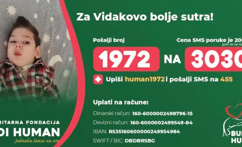 Jedini u Srbiji sa ovom teškom dijagnozom: Malenom Vidaku potrebna je naša pomoć
