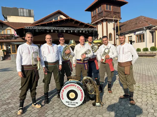 Sve spremno za početak Sabora trubača u Guči / foto: RINA