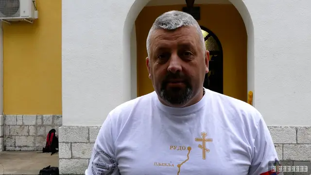 Hodočasnici pešače od Rudog do Ostroga, foto: RINA