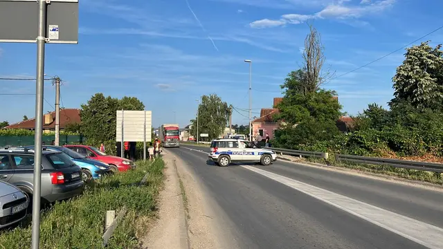 Vozilo Hitne pomoći udarilo ženu u Čačku / foto: RINA