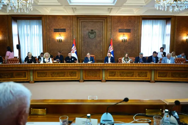 Vanredna sednica Republičkog štaba za vanredne situacije - Foto: Ministarstvo unutrašnjih poslova Srbije