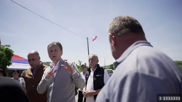 Domaćinski doček za ministra Glišića, foto: RINA