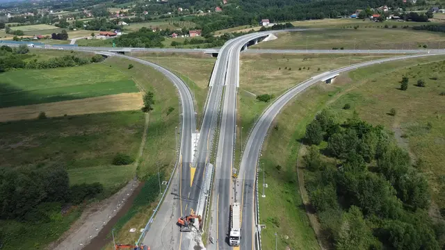 Spajanje Moravskog koridora sa auto-putem Miloš Veliki - Foto - RINA
