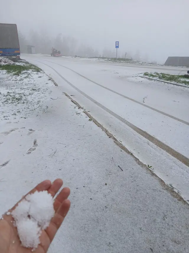 Sneg pao na terititoriji Ivanjice, foto: RINA
