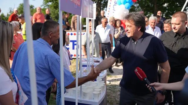 Veliki narodni skup u selu Prijevor kod Čačka / foto: RINA