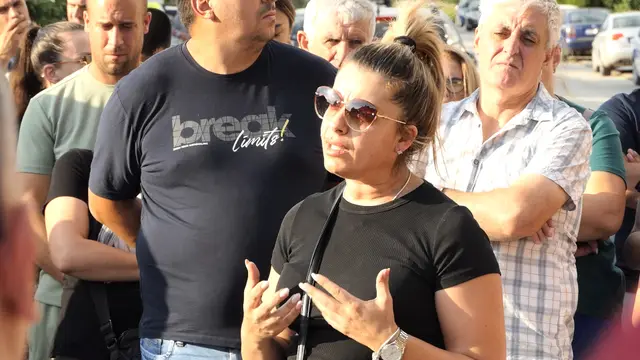 Mrčajevci – protest podrške dečaku koji je pretrpeo nasilje – foto RINA