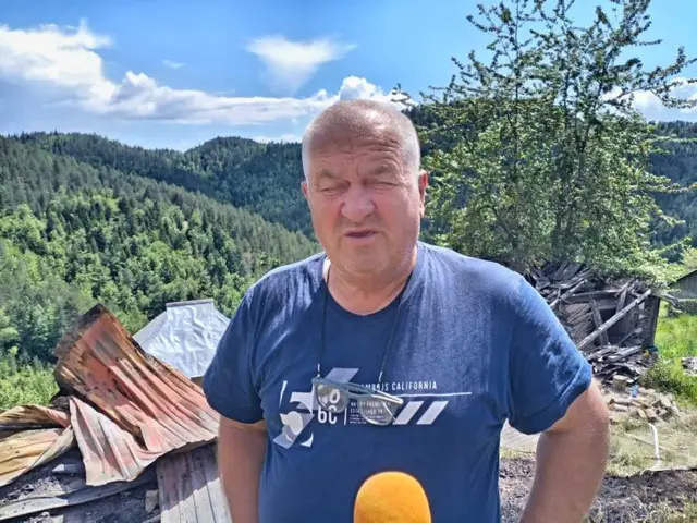 Požar progutao kuću porodice Jarčević, foto: RINA