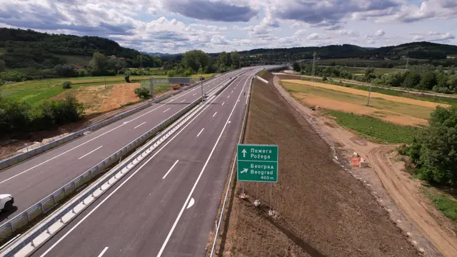 Spajanje Moravskog koridora sa auto-putem Miloš Veliki - Foto - RINA
