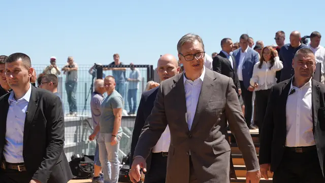Vučić na Kablaru – otvaranje vidikovca – Foto: Jovan Nikolić/RINA