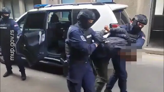 Beograd – hapšenje osumnjičenog za teško ubistvo - Foto: Printscreen/MUP Srbije