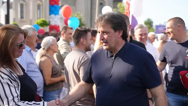 Veliki narodni skup u selu Prijevor kod Čačka / foto: RINA