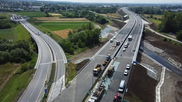 Spajanje Moravskog koridora sa auto-putem Miloš Veliki - Foto - RINA
