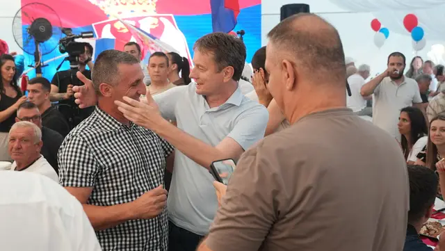 Veliki narodni skup Srpske napredne stranke u selu kod Uba / foto: RINA