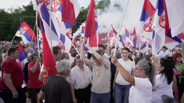 Glišića u Valjevu dočekalo preko 2.000 ljudi, foto: RINA 