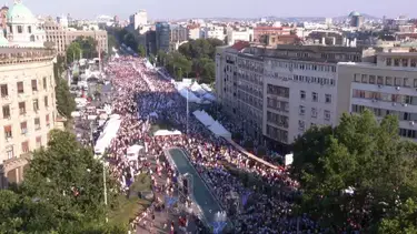 Preko 200.000 ljudi i preko 2.000 bajkera: Oglasio se MUP o broju ljudi na velikom narodnom skupu u Beogradu