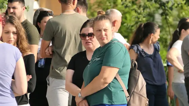 Mrčajevci – protest podrške dečaku koji je pretrpeo nasilje – foto RINA