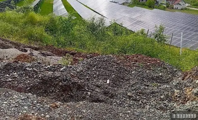Pokrenuto klizište kod Čačka, foto: RINA