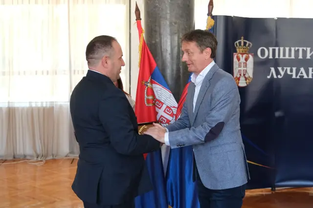 Darko Glišić je počasni građanin Lučana / foto: RINA