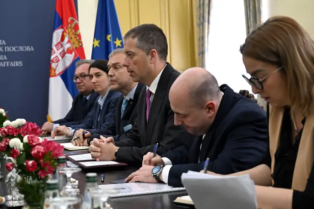 Sastanak Đurića i Botesa u Beogradu, foto MSP Republike Srbije