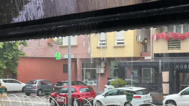 Jaka kiša sručila se na Čačak i Gornji Milanovac / foto: RINA