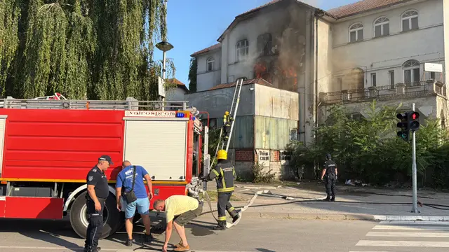 Veliki požar u Čačku / foto: RINA
