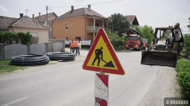 Rekonstrukcija vodovodne mreže u Žabarima, foto: RINA