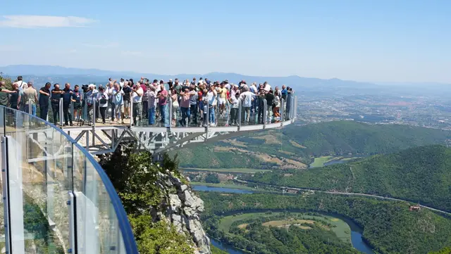 Otvoren vidikovac na Kablaru / foto: Jovan Nikolić, RINA