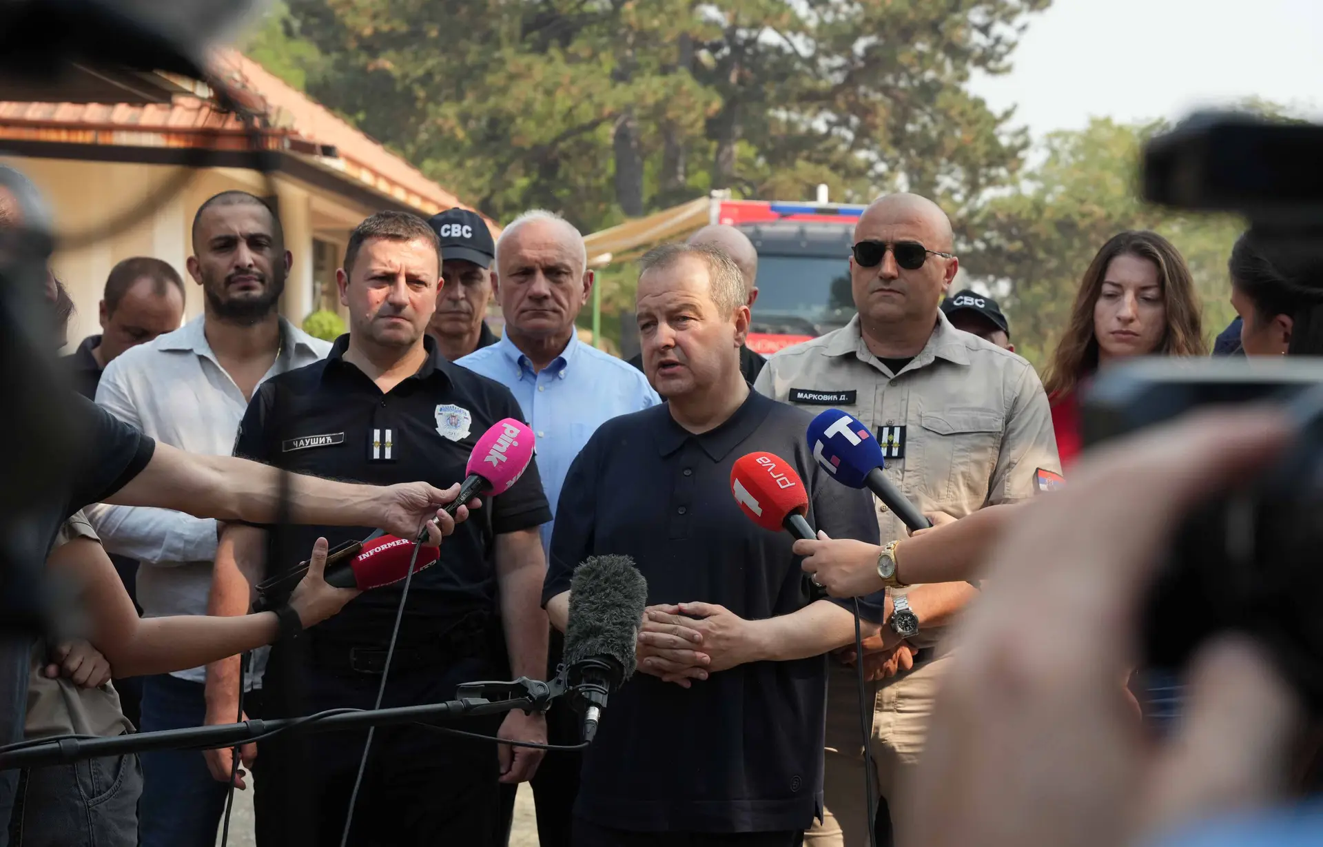 Dačić: Broj aktivnih žarišta u Deliblatskoj peščari značajno smanjen