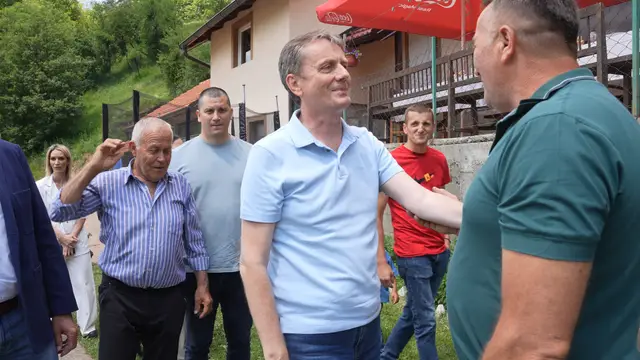 Glišić obišao radove na putnoj infrastrukturi / foto: RINA