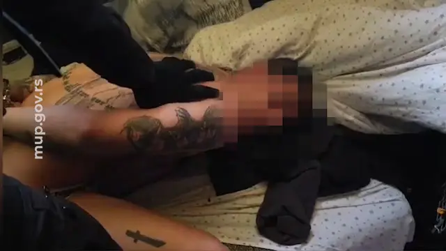 Uhapšen maloletnik zbog bacanja bombe na objekat u Kragujevcu - Printscreen / MUP Srbije