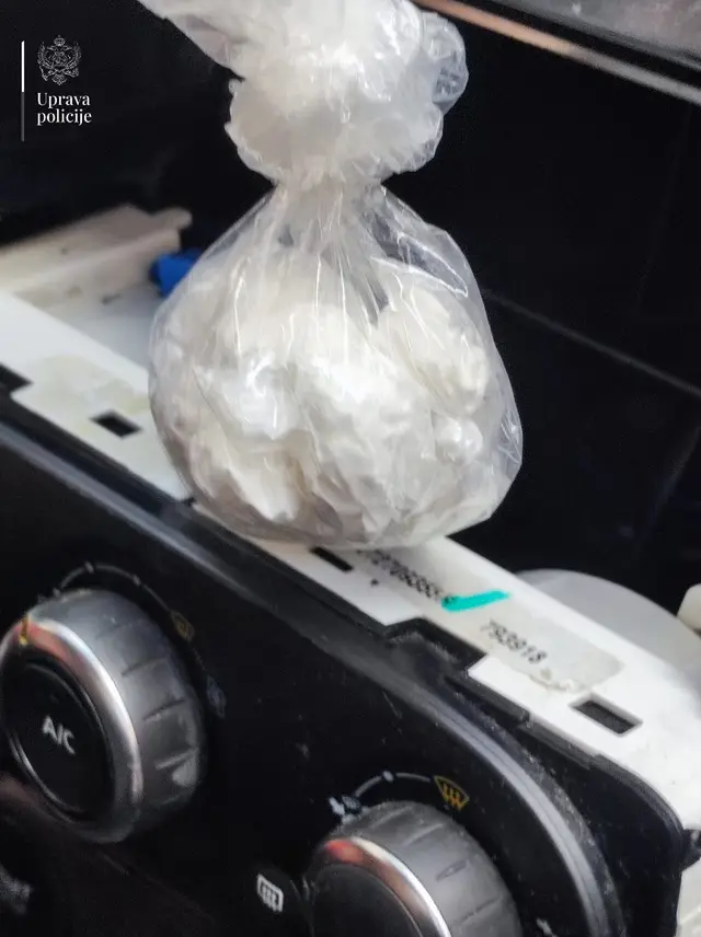 Srbin uhapšen u velikoj akciji policije u Podgorici/ Foto: UP Crne Gore