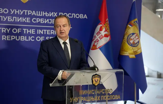 Sastanak Ivice Dačića sa Francijem Matozom - Foto: Ministarstvo unutrašnjih poslova Srbije