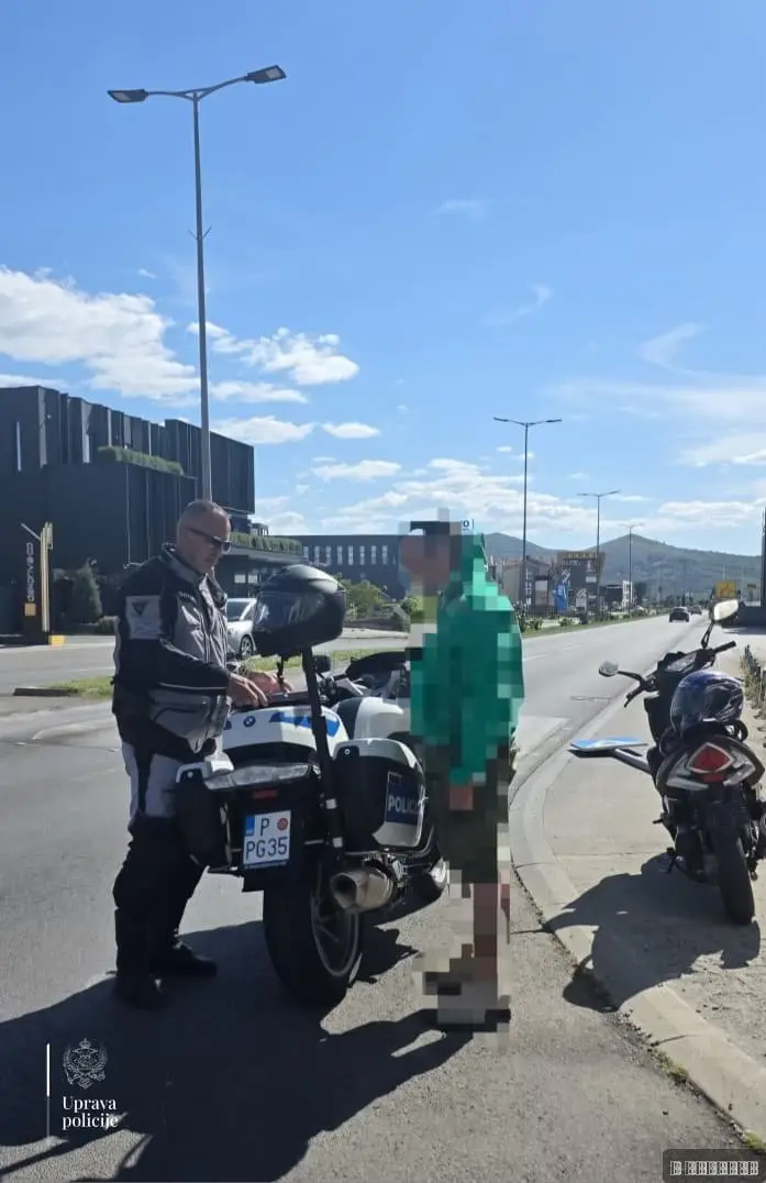 Pijan jurio skoro 170 na sat gde je dozvoljeno 80: Vozač iz Nikšića završio iza rešetaka, to nije najgore (FOTO)