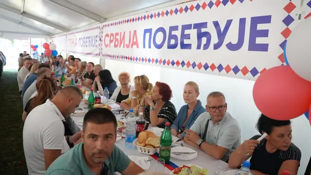 Veliki narodni skup u selu Prijevor kod Čačka / foto: RINA