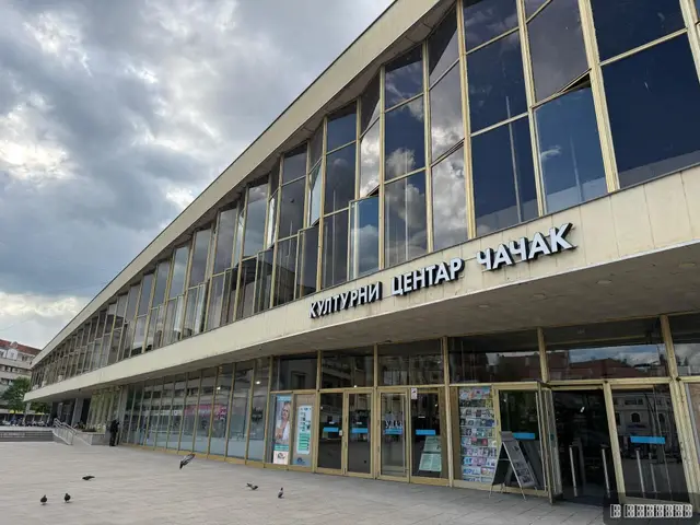 Dom kulture u Čačku nosi ime po Bori Đorđeviću, foto: RINA