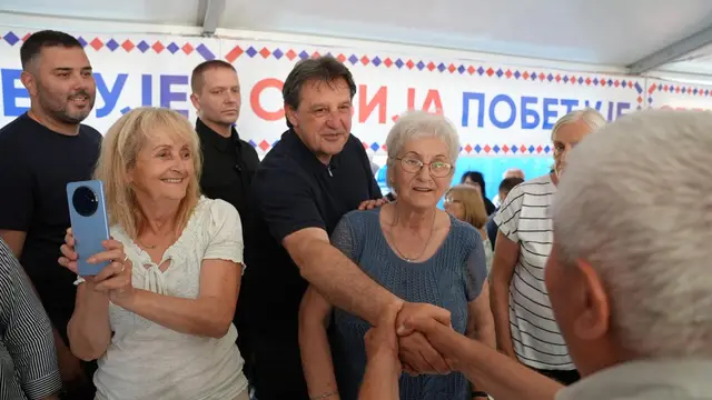 Veliki narodni skup u selu Prijevor kod Čačka / foto: RINA