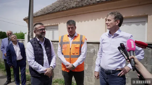 Rekonstrukcija vodovodne mreže u Žabarima, foto: RINA