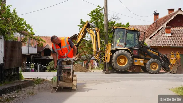 Rekonstrukcija vodovodne mreže u Žabarima, foto: RINA
