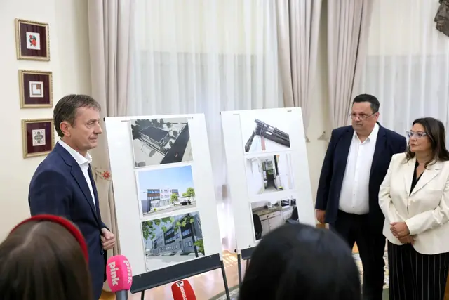 Rekonstruiše se zgrada Doma zdravlja u Batajnici / foto: RINA, Dario Konstatinović
