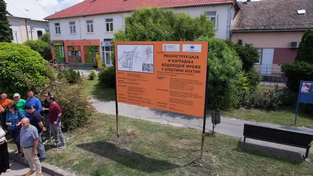 Apatin - Izgradnja vodovodne mreže / RINA