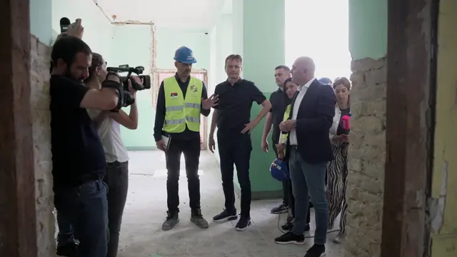Rekonstrukcija škole u selu Gajdobra / foto: RINA