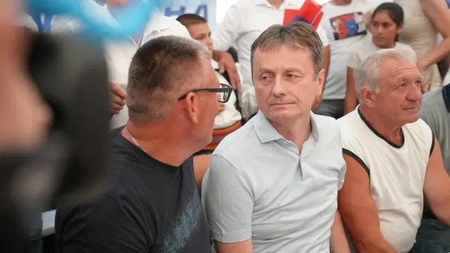 Veliki narodni skup Srpske napredne stranke u selu kod Uba / foto: RINA