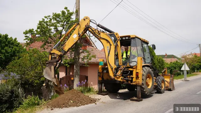 Rekonstrukcija vodovodne mreže u Žabarima, foto: RINA