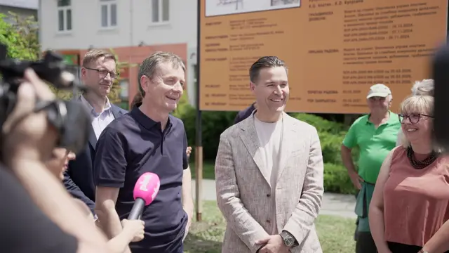 Apatin - ministar Glišić obišao radove na rekonstrukciji vodovodne mreže /foto:RINA